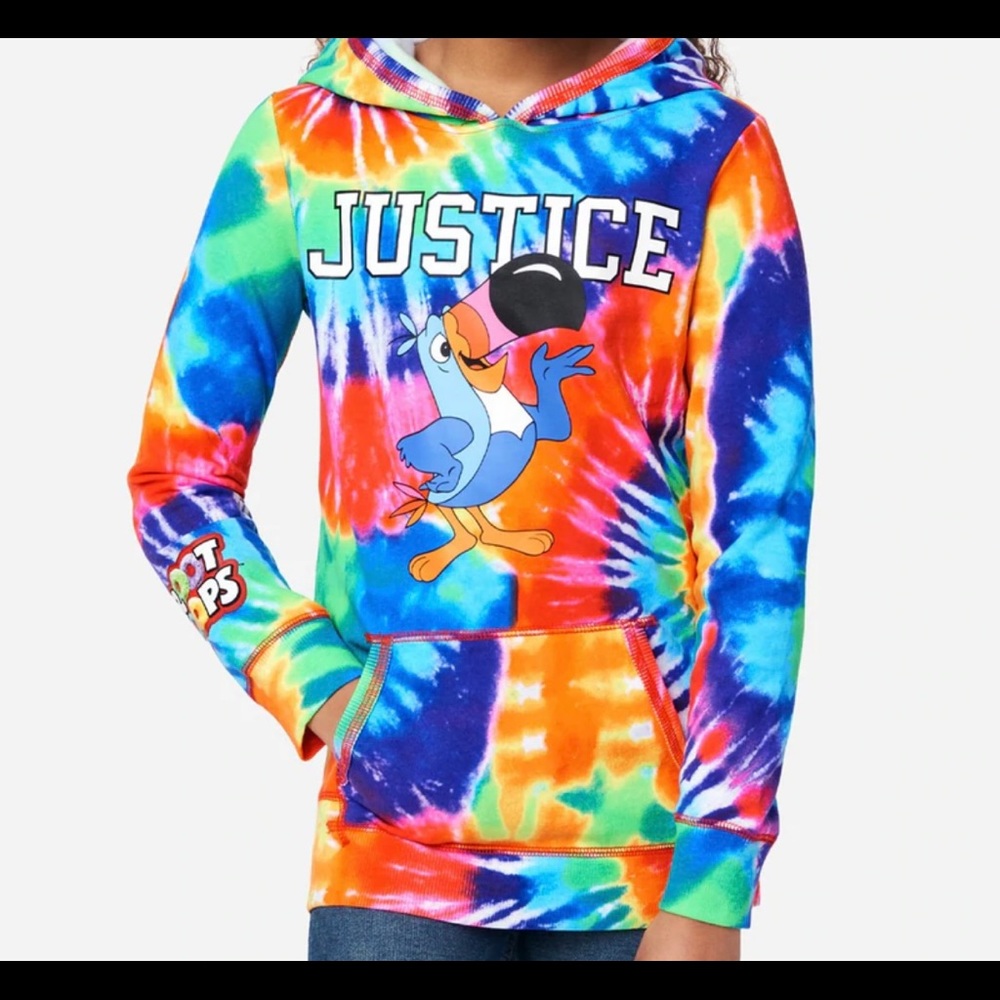 Girls justice hoodie